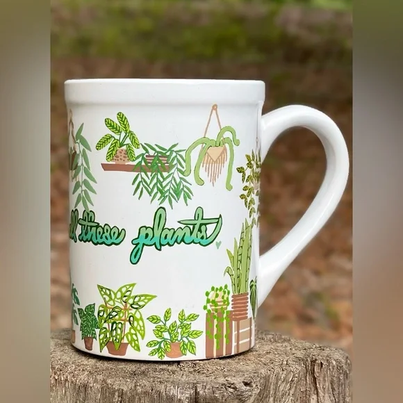 Handpainted Planty Mug - Picture 3 of 8
